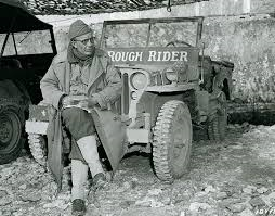 Theodore Roosevelt Jr. With Jeep